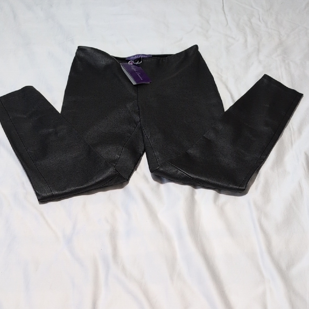 Ralph Lauren Purple Label Sleek Black Skinny Pants